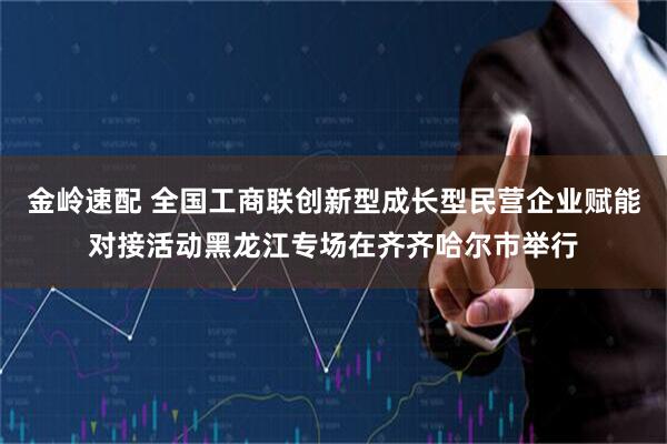 金岭速配 全国工商联创新型成长型民营企业赋能对接活动黑龙江专场在齐齐哈尔市举行